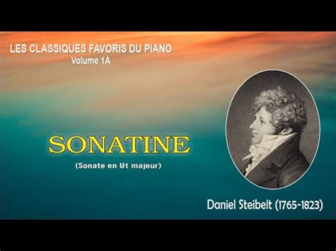 Sonatine En Ut Majeur Daniel Steibelt Youtube