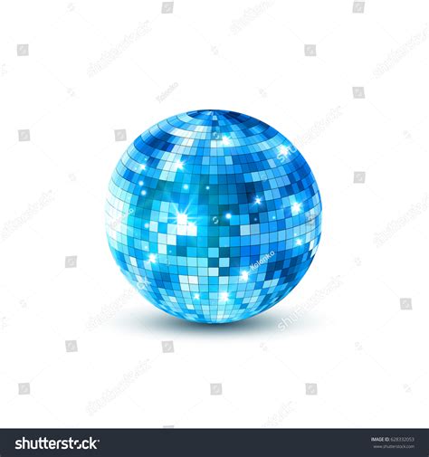 Disco Ball Isolated Illustration Night Club Stock Vector Royalty Free 628332053 Shutterstock