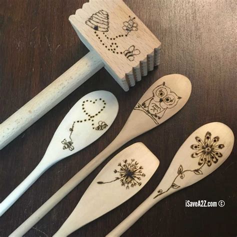 How To Burn Designs On Wooden Spoons Isavea Z