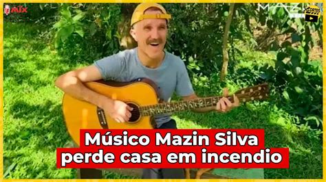 Músico Mazin Silva de Blumenau perde a casa e todos os pertences em um