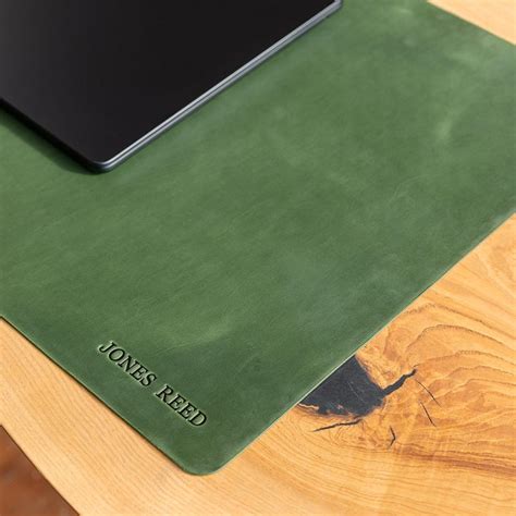 Genuine Leather Desk Mat Etsy