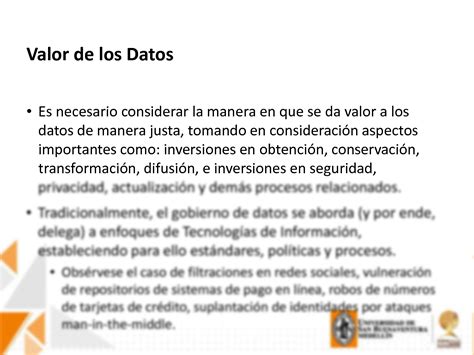 Solution Sesi N Aspectos Generales Del Gobierno De Datos Studypool