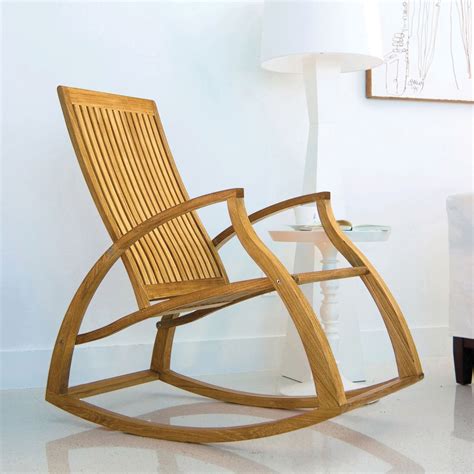 Modern Cool Rocking Chairs 1stdibs Wood Danish Style Z 1950s Modern