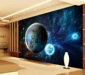 Cool Outer Space Planet Full Wall Mural Photo Wallpaper Print Home D