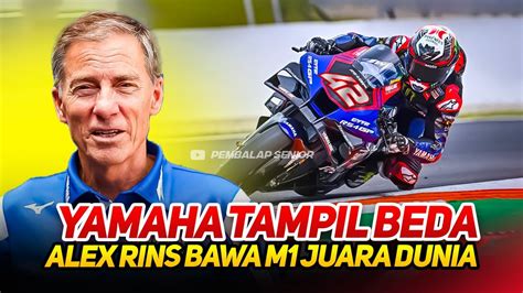 KEJUTAN BARUYAMAHA BERI MESIN SPESIAL ALEX RINS TAMPIL BEDA ROMBAK