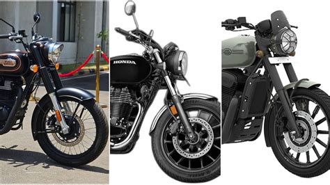 Re Bullet Vs Honda H Ness Cb Vs Jawa Price And Specs