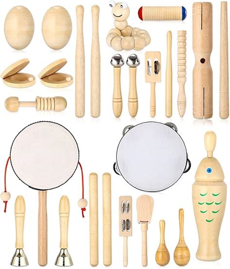 JOFLVA Strumenti Musicali Bambini 29 PCS Set Strumenti Musicali