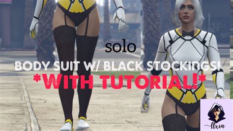 Gta 5 Online How To Get Stockings W Body Suits Easy Solo Xbox Ps4 Pc Youtube