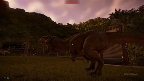 Releasing a T Rex in Jurassic World Evolution : r/IndianGaming