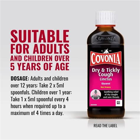 Covonia Dry And Tickly Cough Linctus Ml