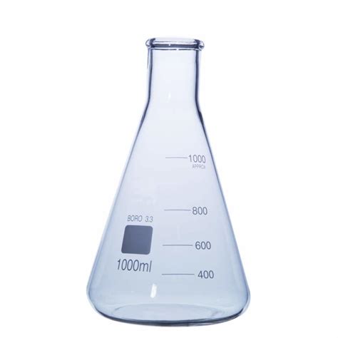 Laboratory Glassware Conical Flask Erlenmeyer Flask 500ml Pyrex