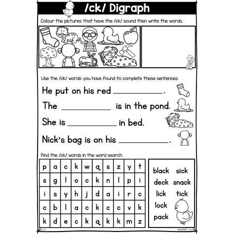 Ck Phonics Worksheets SOUND IT OUT PHONICS 42 OFF