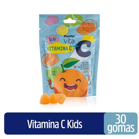 Vitamina C Kids Panvel Vita 30 Gomas PanVel Farmácias