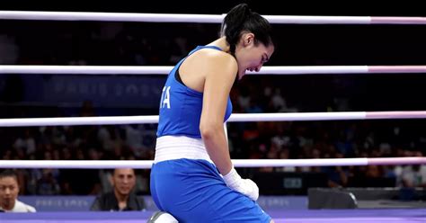 Olympics Controversy As Female Boxer Quits Bout After Seconds Against Fighter Who Failed Sex