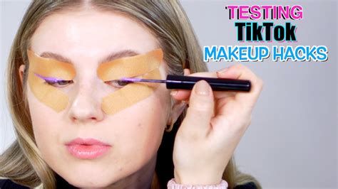 Testing Viral Tiktok Makeup Hacks Youtube