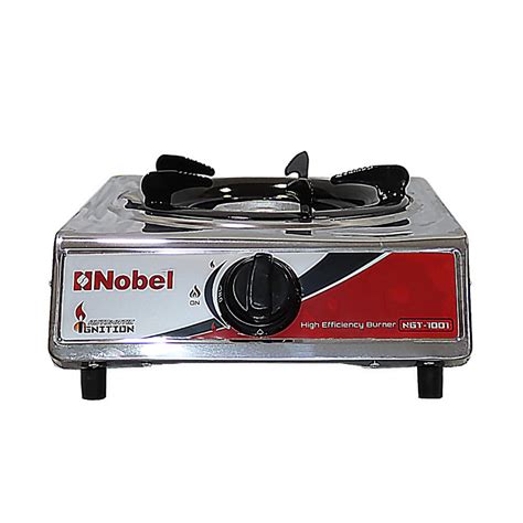 Buy Nobel Gas Stove Stainless Steel Honeycomb Auto Ignition Single Burner Online In Uae Sharaf Dg