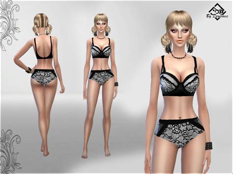 The Sims Resource Lace Time Lingerie