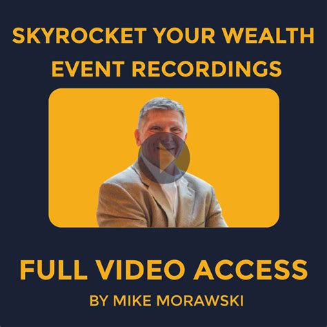 Skyrocket Your Wealth Event Recordings My Core Intentions