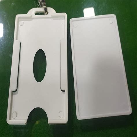 White Plastic Id Card Holder For Office Mm At Rs Piece In Thane