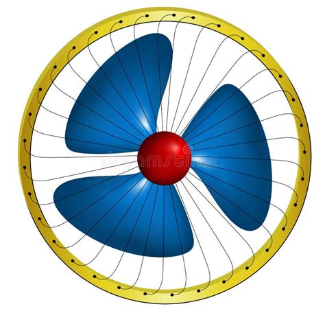 Eliche Del Ventilatore Illustrazione Vettoriale Illustrazione Di