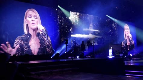 Celine Dion Imperfections And The Prayer Live In Chicago December 1st 2019 Youtube