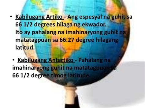 Bahagi ng globo - reports - quarter 1 - 3rd year