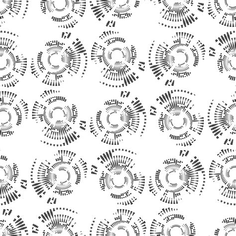 Fondo Patr N Punteado Sin Costuras Con C Rculos Y Nodos Fondo Resumen