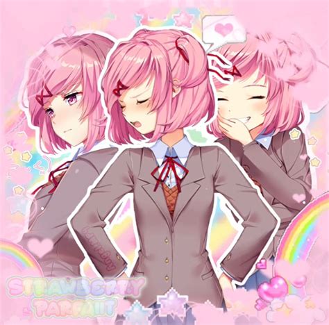🎀🧁🐾 N4tsuk1 ‼️ Scene Core Cute Literature Club
