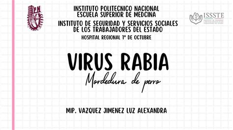 VIRUS RABIA Dra Xanis UDocz