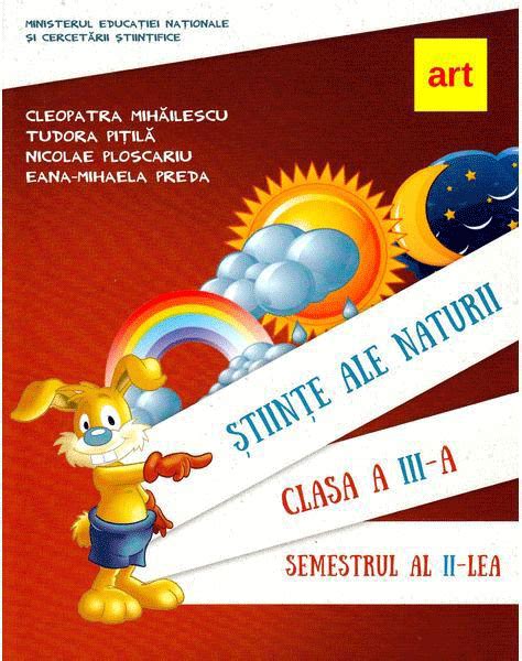 Manual Cu Cd Stiinte Ale Naturii Clasa A Iii A Semestrul Al Ii