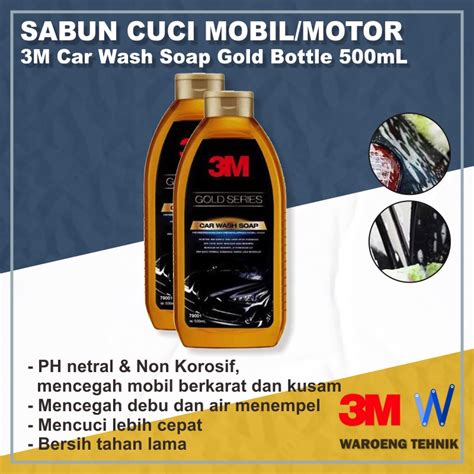 Jual Sabun Cuci Mobil Dan Motor Car Wash Soap Gold Bottle Ml