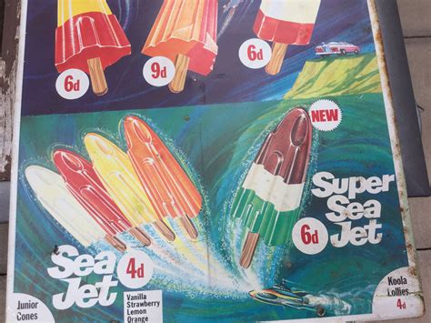 Lyons Maid Sea Jet Delicious Ice Cream Candy