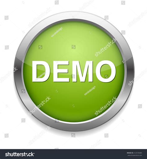 Demo Icon Stock Vector Illustration 212576080 Shutterstock