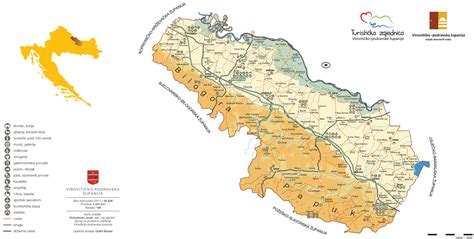 Virovitica Podravina County Total Croatia