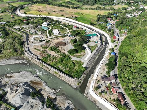 DPWH Builds Flood Control Structure Along Lagawe River In Ifugao