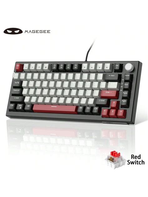 MageGee MK Sky81 Mechanical Game Keyboard Hot Swappable Newly Upgraded