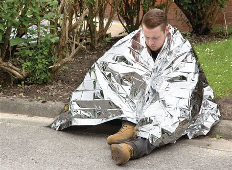 Disposable Emergency Foil Blankets