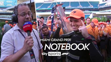 Ted Joins Lando Norris CELEBRATIONS In Miami Ted S Race Notebook