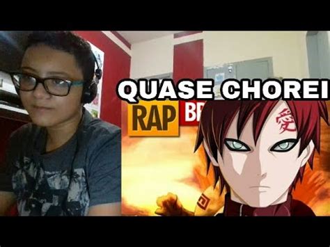 REACT Rap Do Gaara Naruto Tauz Rap Tributo 42 Quase Chorei