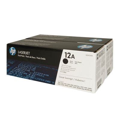 Original Toner Cartridges HP 12A Q2612AD Black DrTusz Store