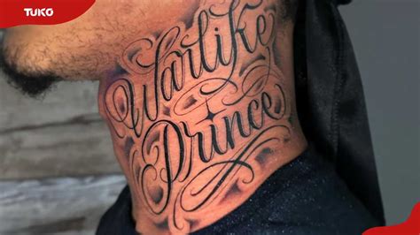 Trendy neck tattoos for Black men with cool and unique meanings - Tuko ...