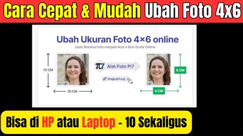 Cara Mengubah Atau Ubah Ukuran Foto Menjadi X Online Di Hp Atau