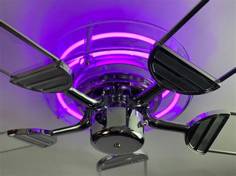 Purple Ceiling Fan With Light - musicforruby