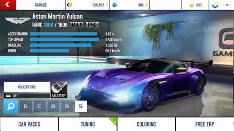 Asphalt 8 Aston Martin Vulcan Car MAX PRO Multiplayer YouTube