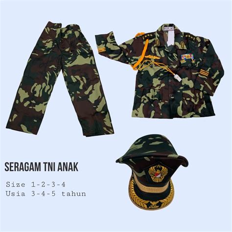 Jual Seragam Tni Anak Shopee Indonesia