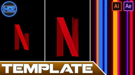 Netflix Intro Editable Template