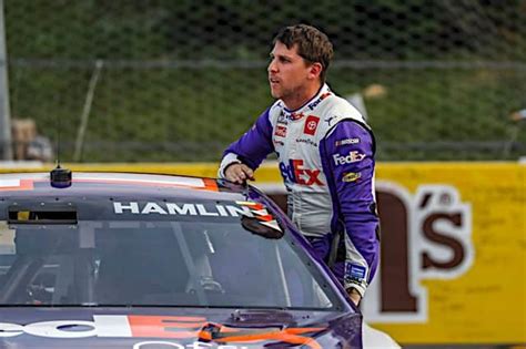 Denny Hamlin Kyle Busch Disqualified At Pocono