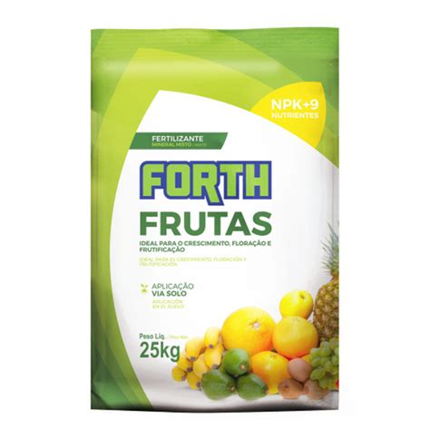 Fertilizante Adubo Forth Frutas Farelado 25 Kg em Promoção na Americanas