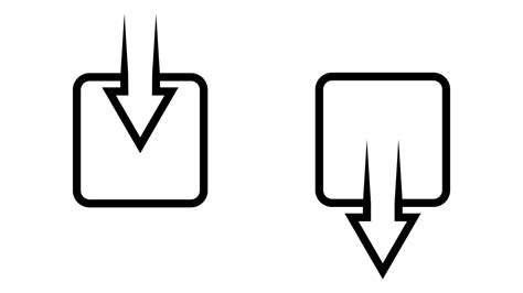 Icon Output Input Outline Logo Arrow Submit Save Data Button 20714741