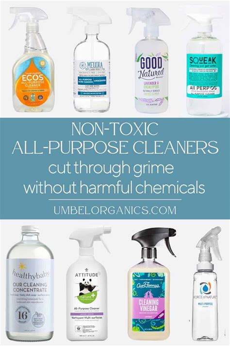 The 8 Best Brands Of Non-Toxic All-Purpose Cleaning Spray - Umbel Organics